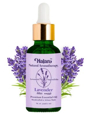 Nalan™ Lavender Aroma Oil 30ml  - 100% Pure - Aromatherapy - Premium Therapeutic Grade with Glass Dropper