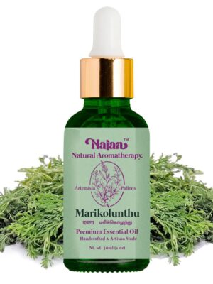 Nalan™ Marikolunthu / Davana Aroma Oil 30ml - 100% Pure with Glass Dropper