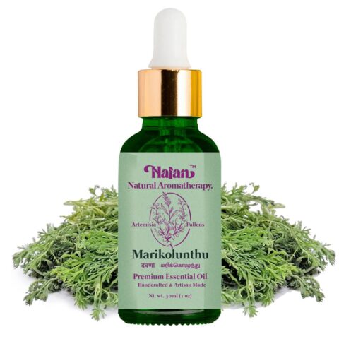 Nalan™ Marikolunthu / Davana Aroma Oil 30ml - 100% Pure with Glass Dropper