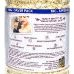 Nalan™ Daily Graze Instant Oats - 1kg Jar Pack - Australian Oats for Weight Loss