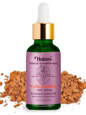 Nalan™ Vedic Javadhu Aroma Oil 30ml - 100% Pure - Premium Therapeutic Grade with Glass Dropper