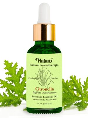 Nalan™ Citronella Aroma Oil 30ml - 100% Pure - Premium Therapeutic Grade with Glass Dropper