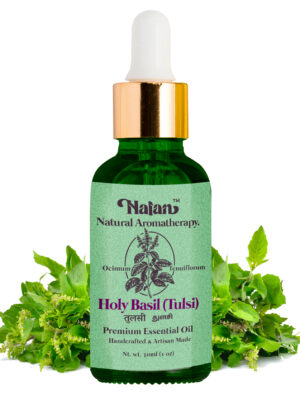 Nalan™ Tulsi / Holy Basil Aroma Oil 30ml  - 100% Pure with Glass Dropper