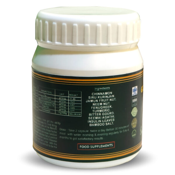 GlucoVita – Sugar Manager 60 Capsules | Natural Diabetic Support