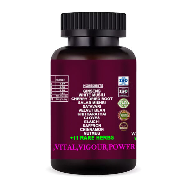 Nalan VITAL+ONE 30 CAPSULES | Energy, Vitality, and Power