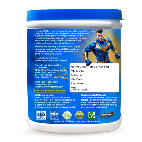Nalan™ Mighty Man 200g – Siddha Proprietary Medicine
